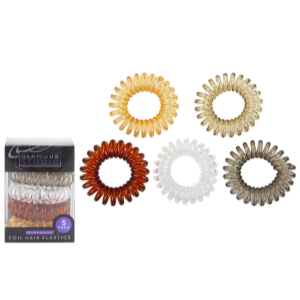 COIL HAIR RINGLETS 5 ASSORTED PACK