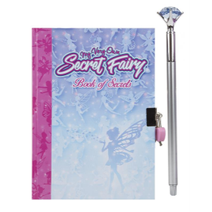 Value Pack Ημερολόγιο και Στυλό με Διαμάντι Secret Fairy