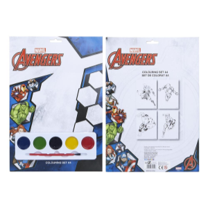 AVENGERS COLOURING PAINT SET Main Image