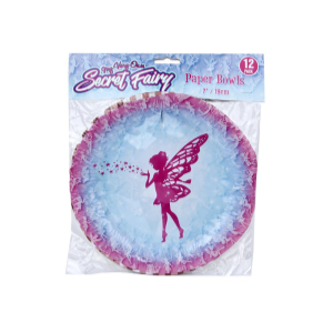 PAPER BOWLS FAIRY DESIGN - 7" Main Image