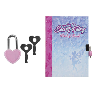 FAIRY DESIGN LOCK UP SECRETS DIARY