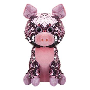 PINK PIG GLITZIES SEQUIN PAL SPARKLE EYE PLUSH 7" Main Image