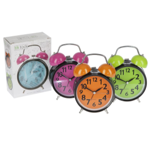 DOUBLE METAL BELL ALARM CLOCK WITH LIGHT Main Image