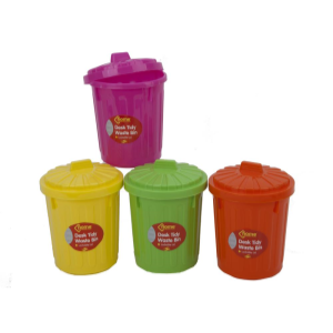 NEON DUSTBIN WITH LOCKABLE LID
DESK TIDY/WASTE BIN